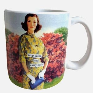 Mug Porcelain ANNE TAINTOR Cup 14 oz